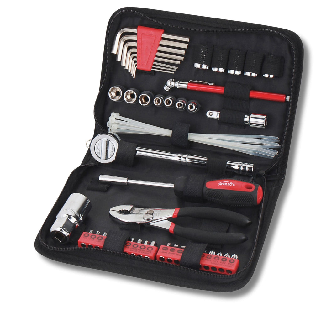 56 Stück SAE Auto Werkzeugset in Zipper Case - DT9774