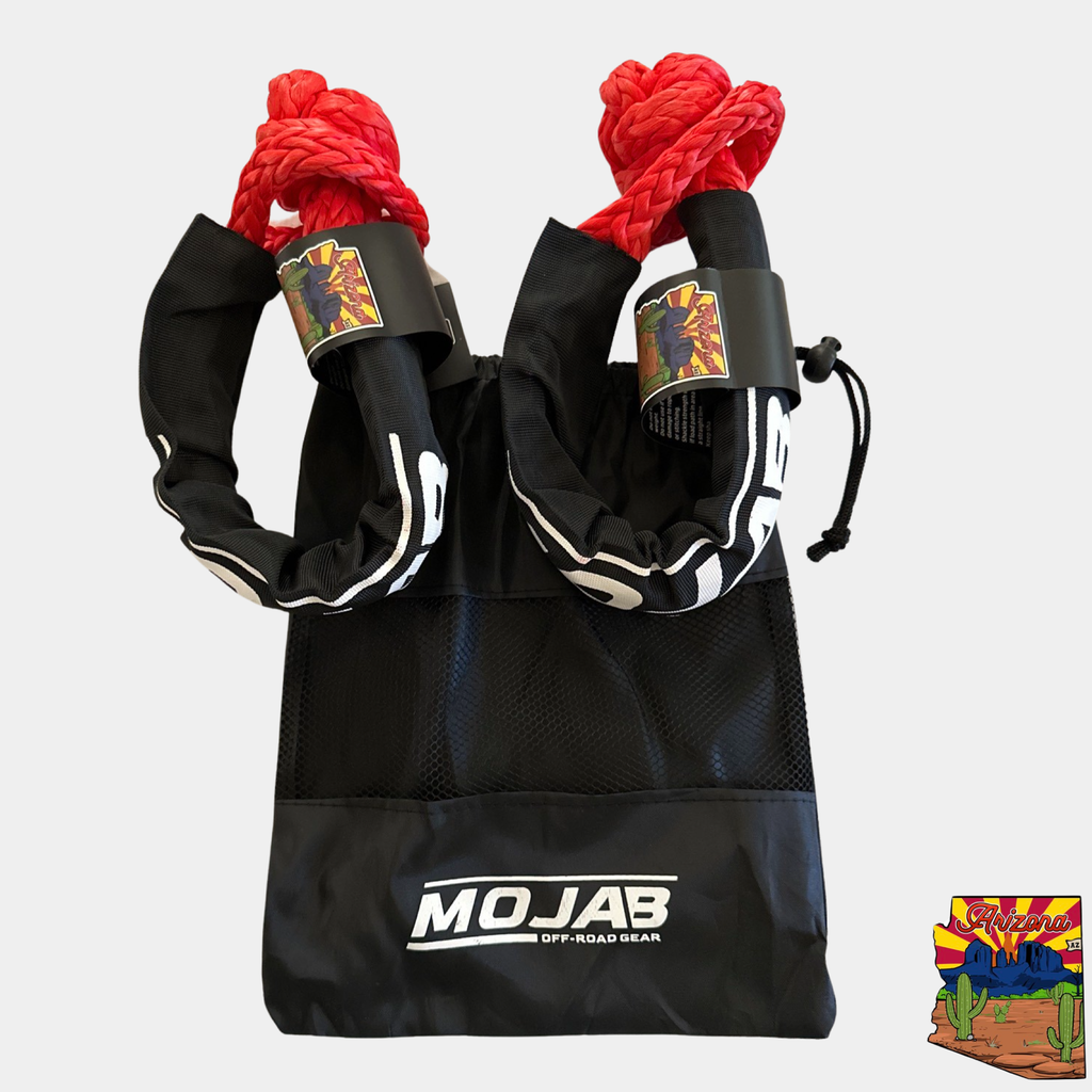 Soft Shackle 1/2'' x 22'' mit Sleeve und Tasche (2er-Set Shackles) (Lebenslange Garantie)