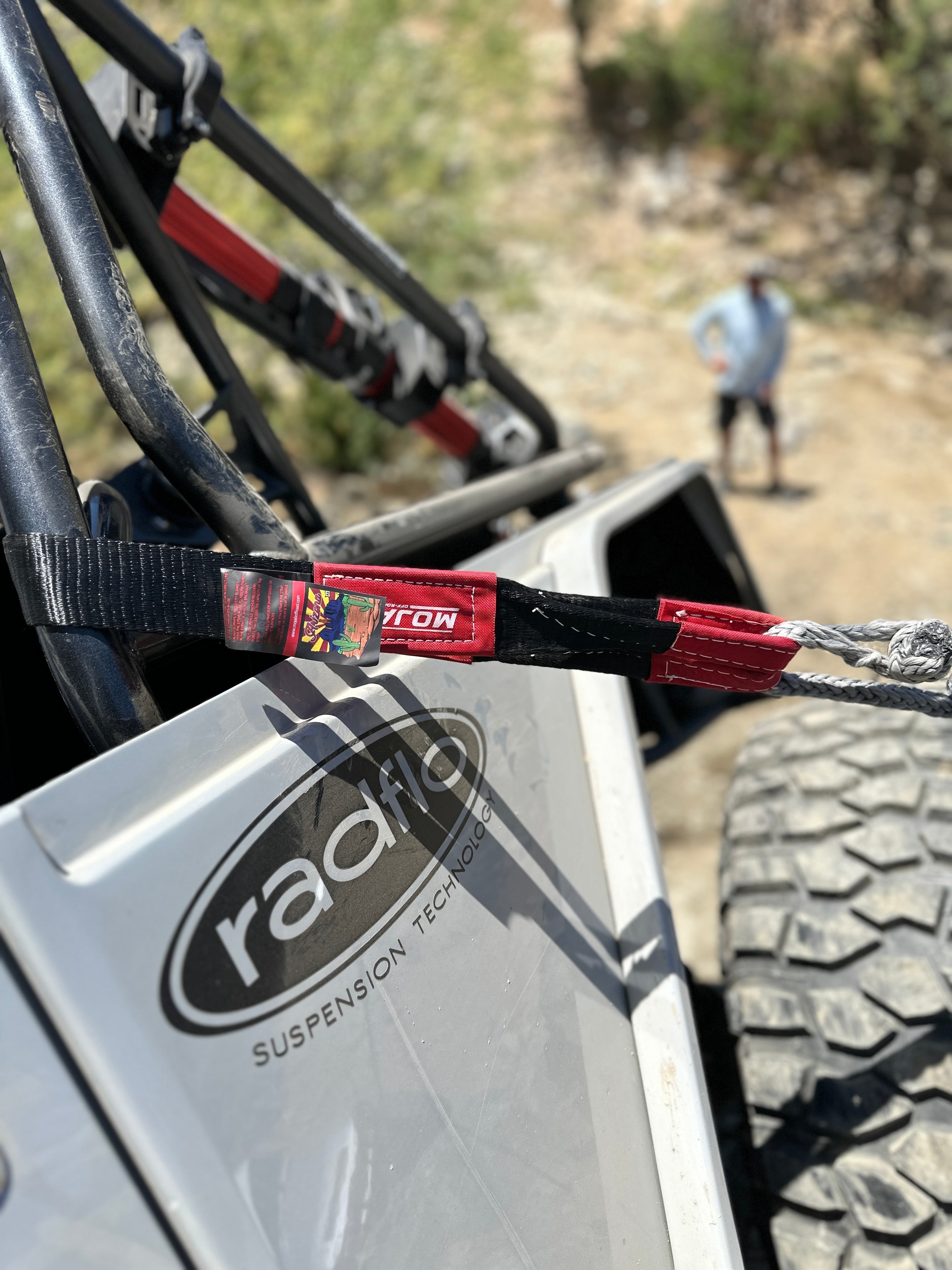 2''x4' Shorts Strap / Winch Strap (Lebenslange Garantie)