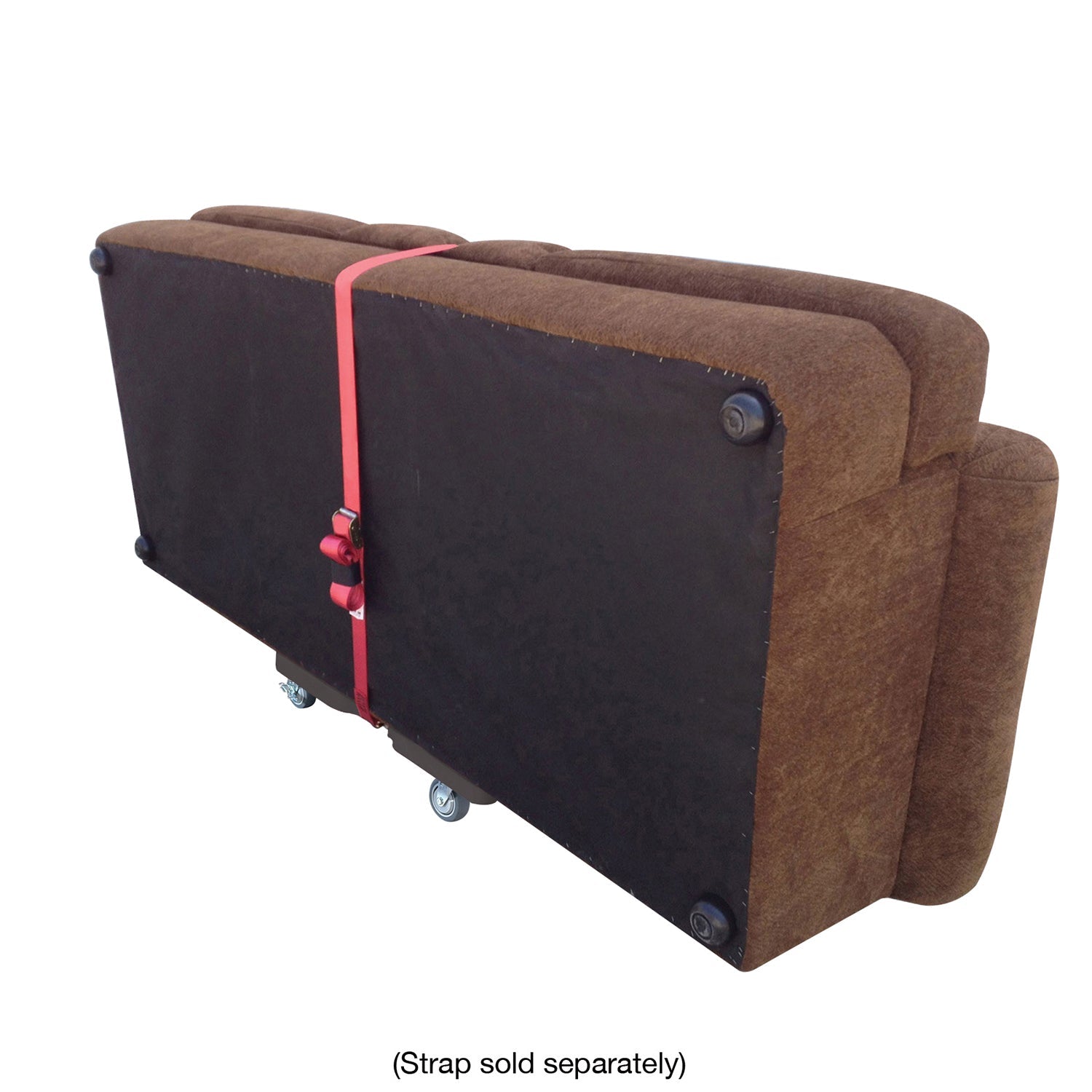 Snap-Loc E-Track Dolly - Easy-Roll, Low Profile, 0,45 kg Kapazität mit 3,5' Swivel Thermoplastic Casters - Schwarz
