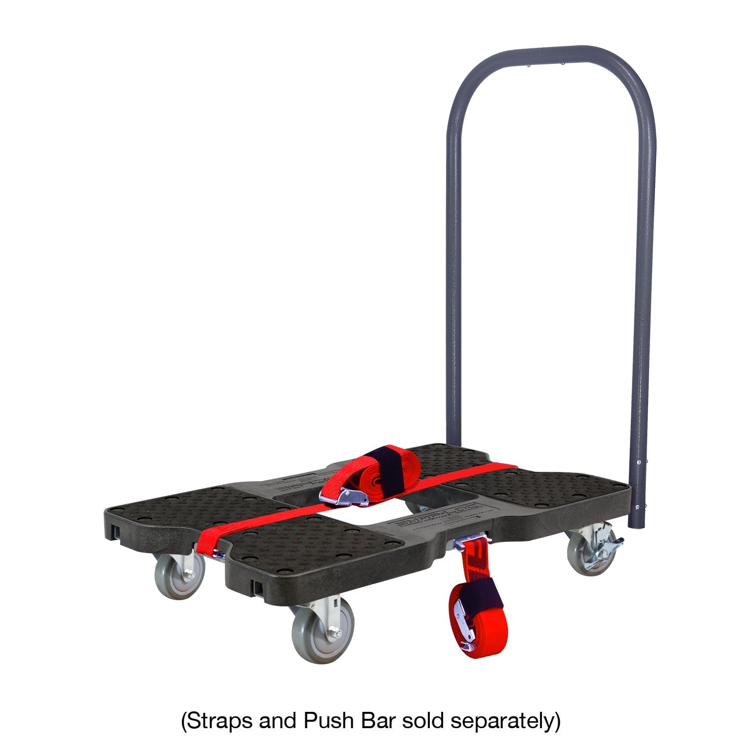 Snap-Loc E-Track Dolly - Industrielle Stärke, 0,68 kg Kapazität mit 4' Polyurethan-Schwenkrollen