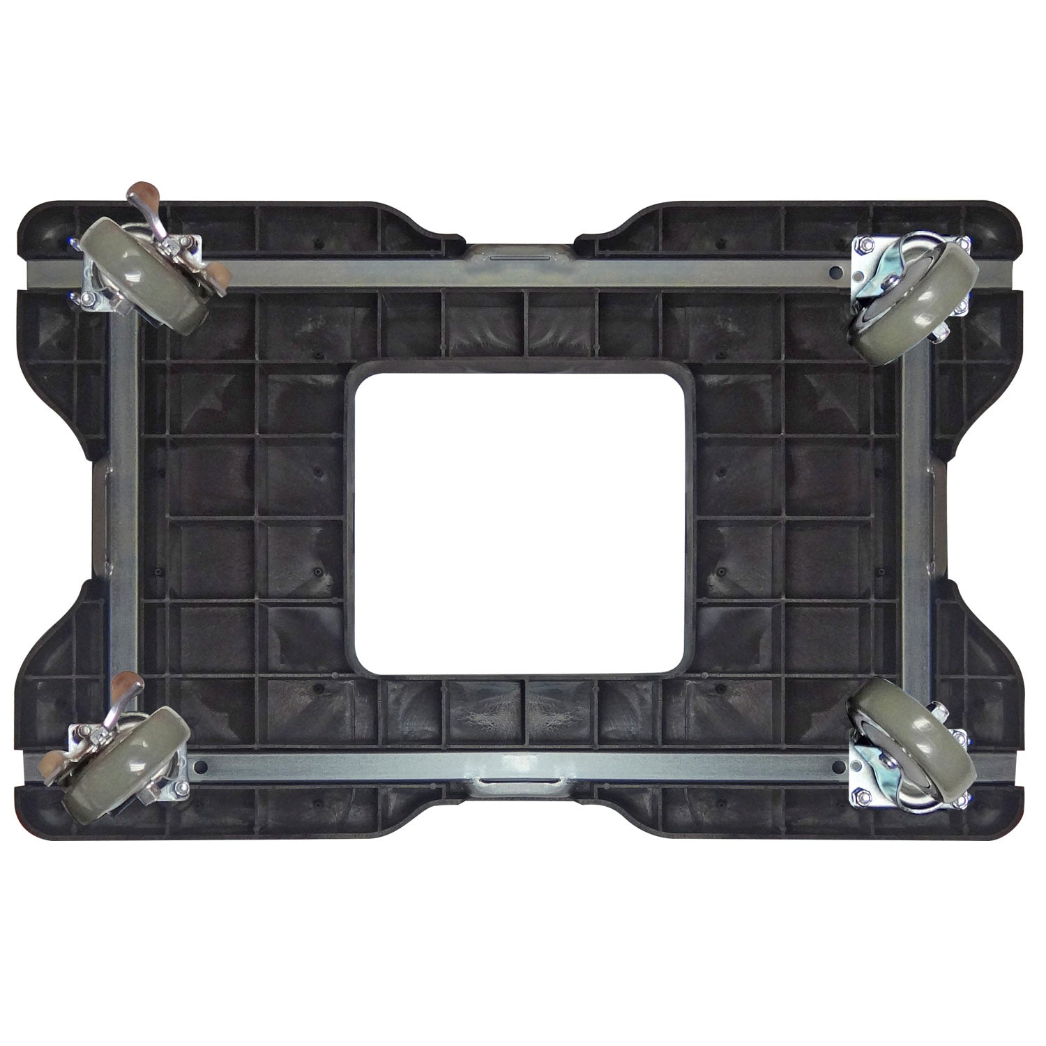 Snap-Loc E-Track Dolly - Industrielle Stärke, 0,68 kg Kapazität mit 4' Polyurethan-Schwenkrollen
