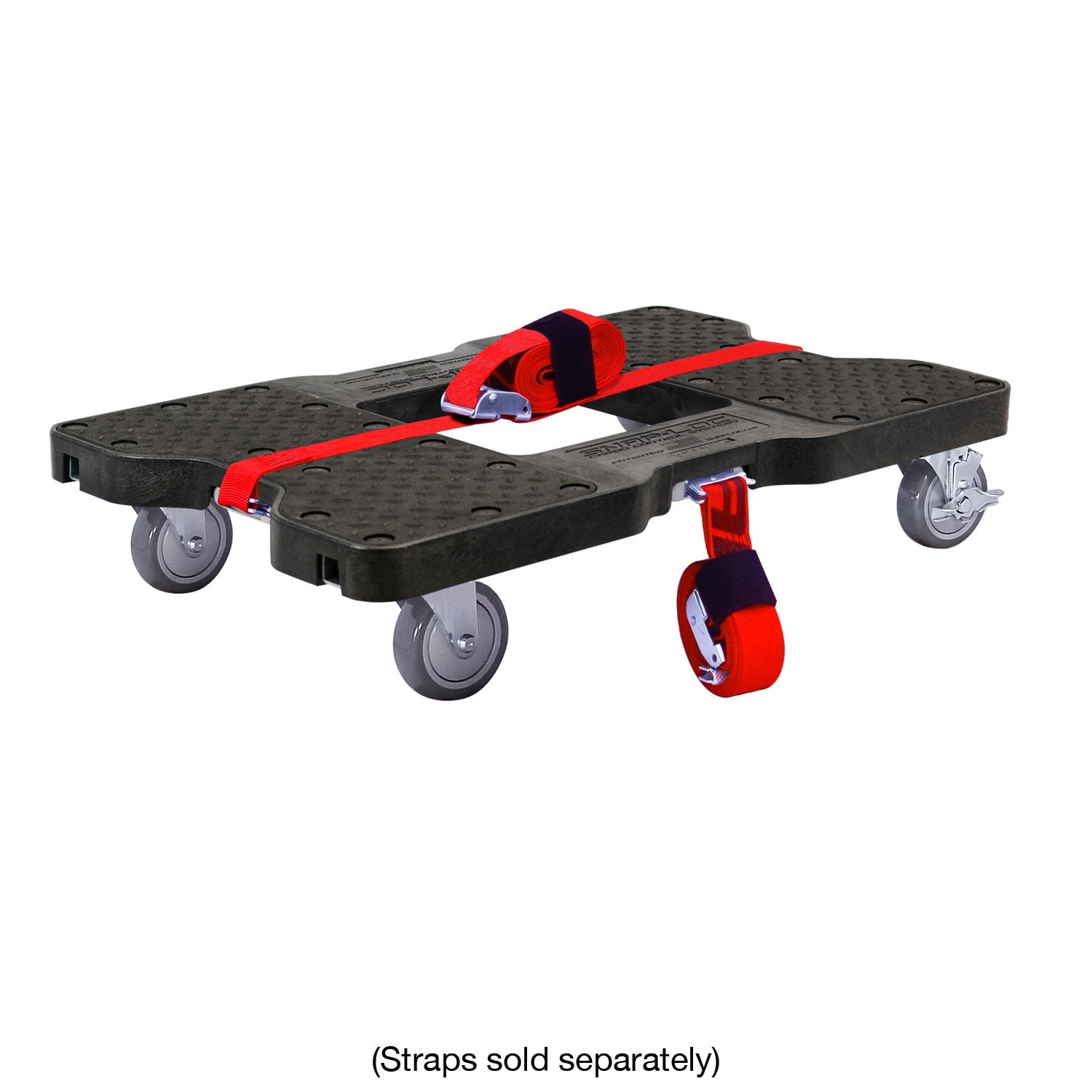 Snap-Loc E-Track Dolly - Industrielle Stärke, 0,68 kg Kapazität mit 4' Polyurethan-Schwenkrollen
