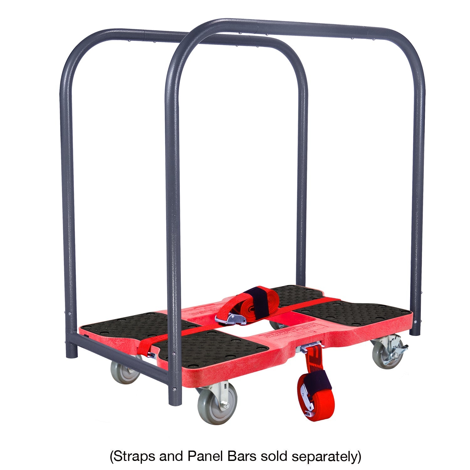 Snap-Loc E-Track Dolly - Industrielle Stärke, 0,68 kg Kapazität mit 4' Polyurethan-Schwenkrollen