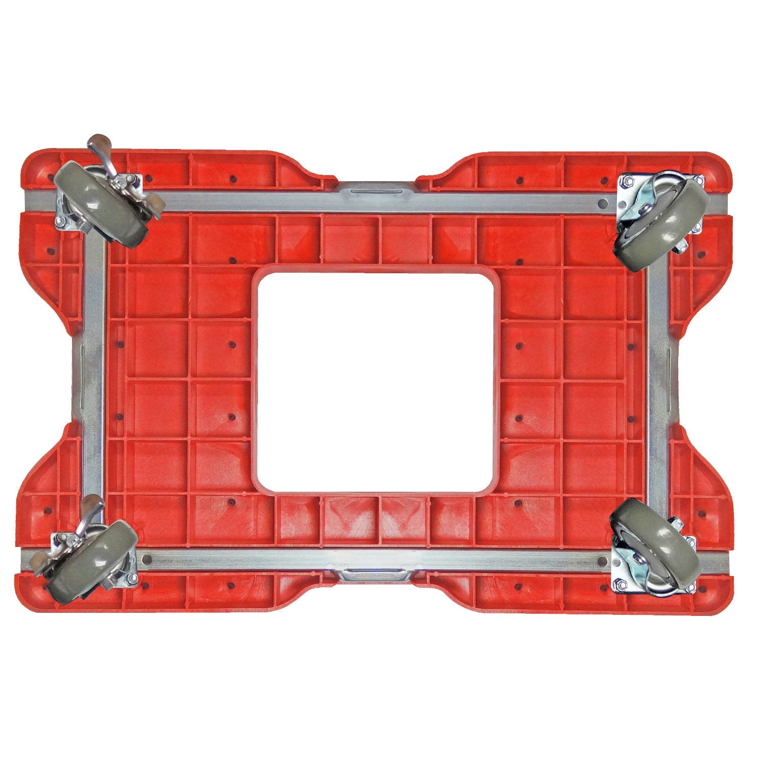 Snap-Loc E-Track Dolly - Industrielle Stärke, 0,68 kg Kapazität mit 4' Polyurethan-Schwenkrollen