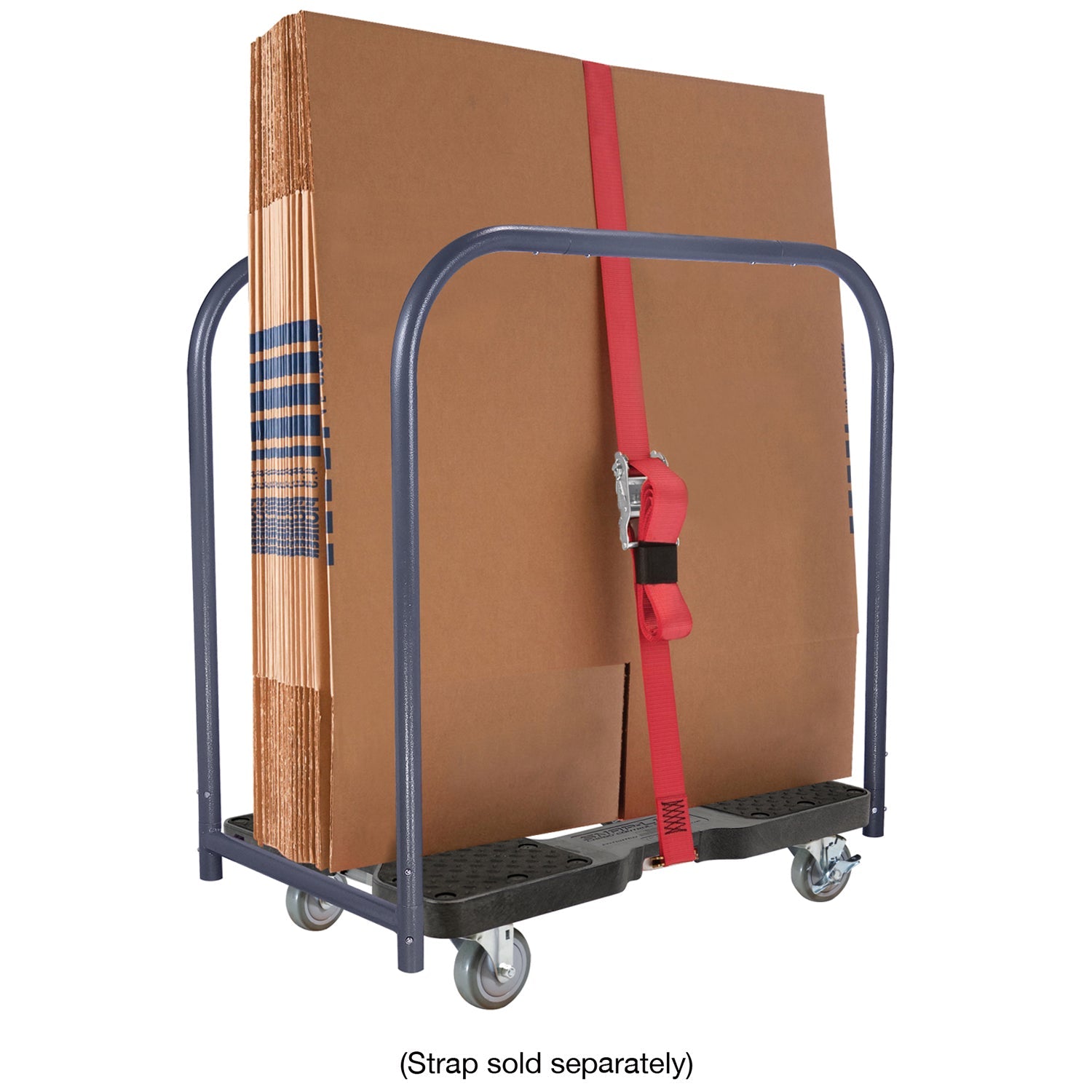 Snap-Loc E-Track Dolly - Industrielle Stärke, 0,68 kg Kapazität mit 4' Polyurethan-Schwenkrollen
