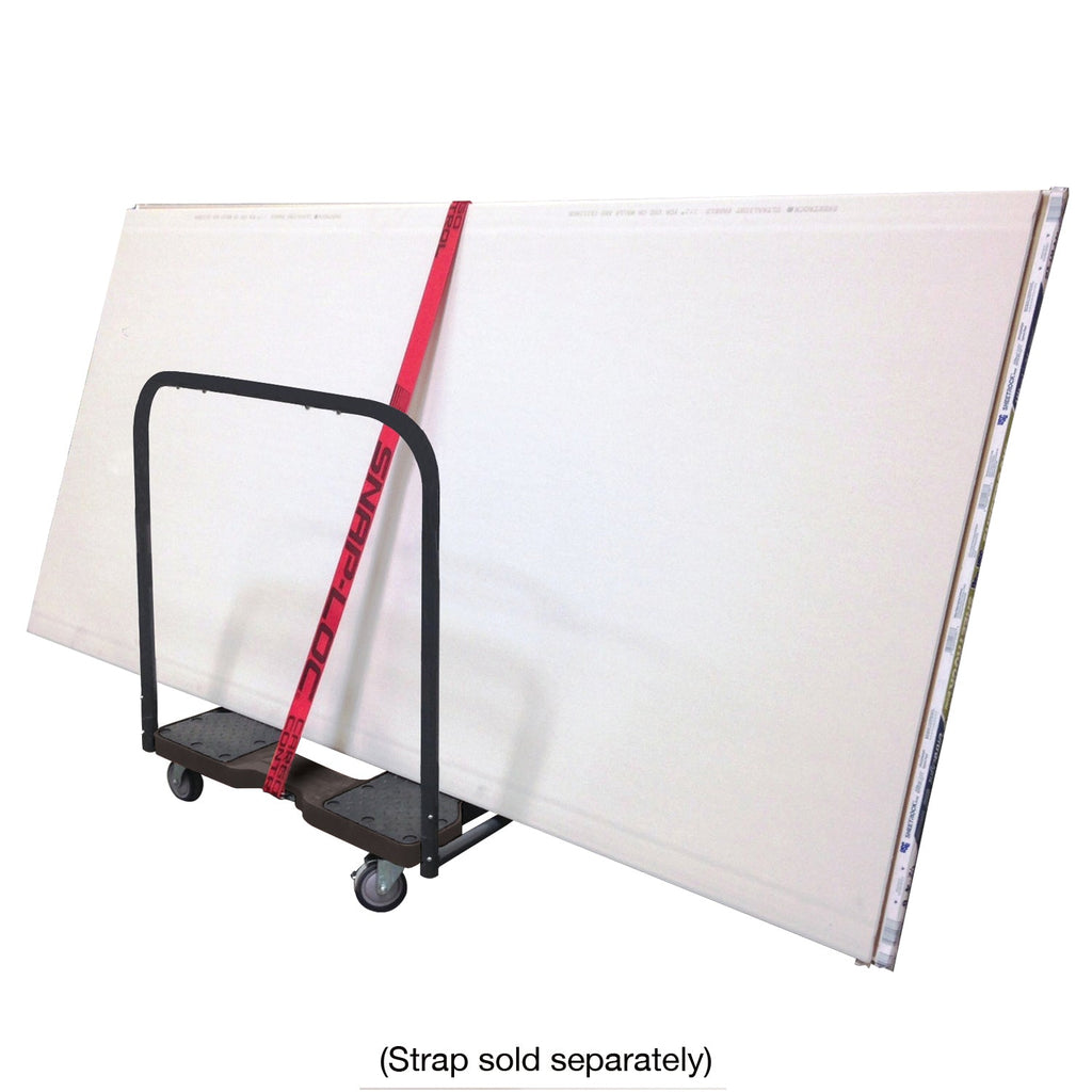 Snap-Loc E-Track Dolly - Industrielle Stärke, 0,68 kg Kapazität mit 4' Polyurethan-Schwenkrollen