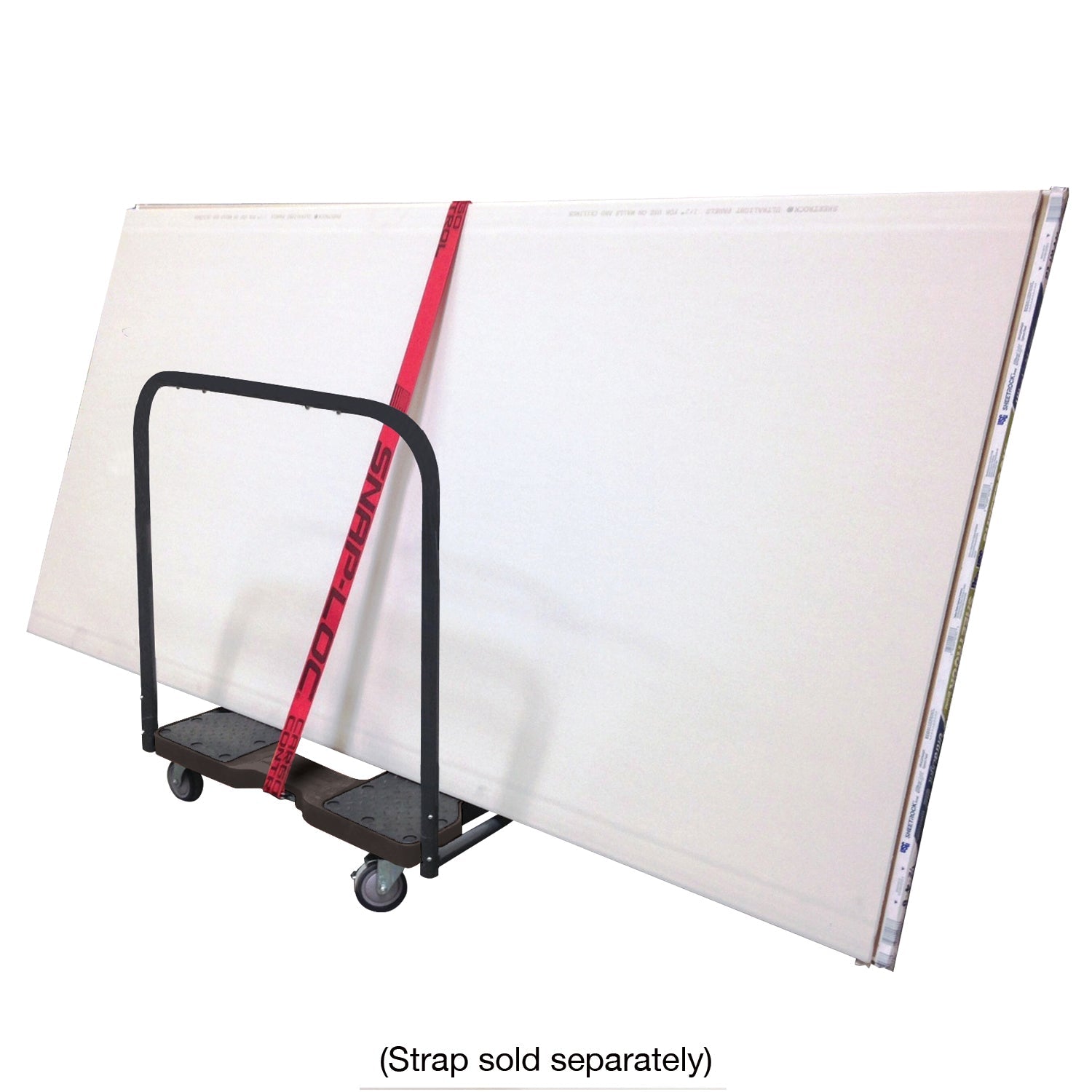 Snap-Loc E-Track Dolly - Industrielle Stärke, 0,68 kg Kapazität mit 4' Polyurethan-Schwenkrollen