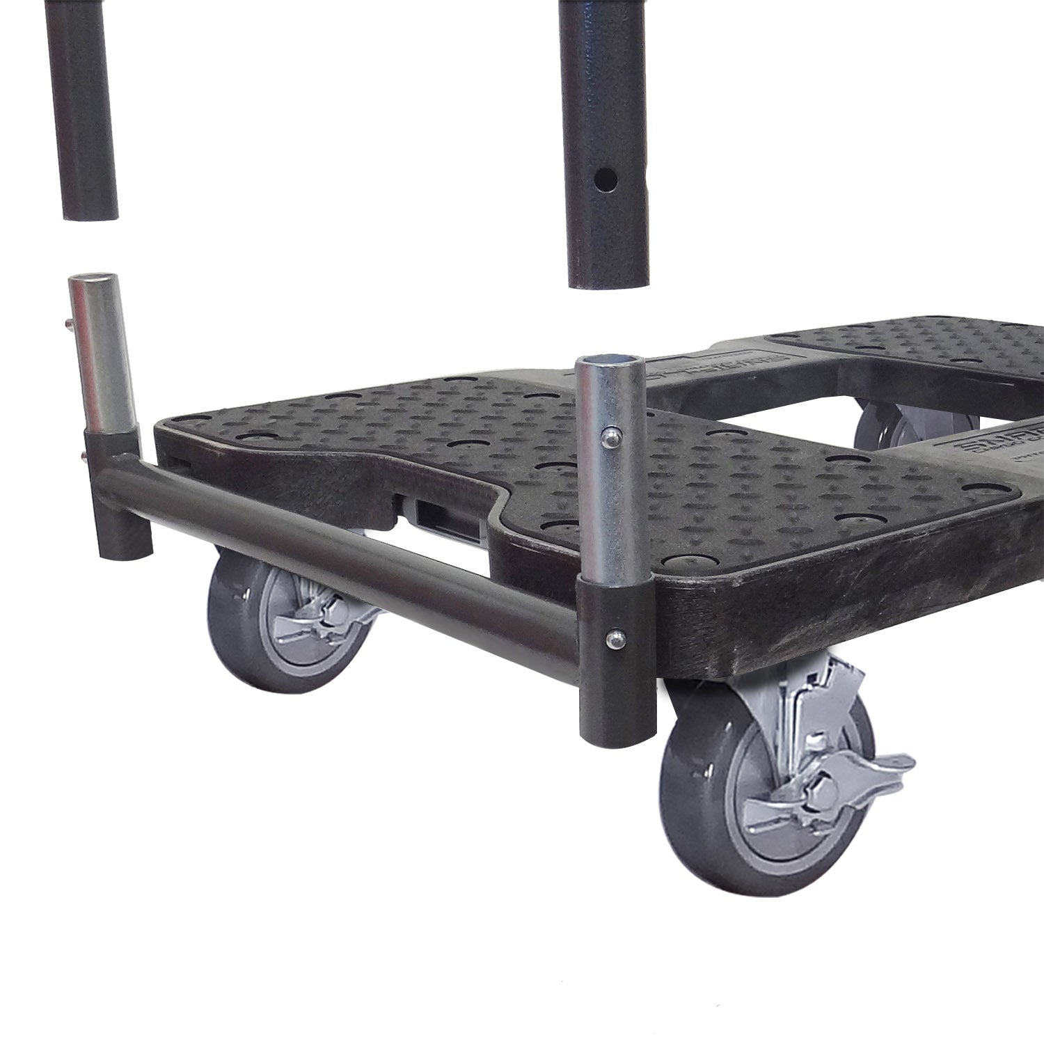 Snap-Loc E-Track Dolly - Industrielle Stärke, 0,68 kg Kapazität mit 4' Polyurethan-Schwenkrollen
