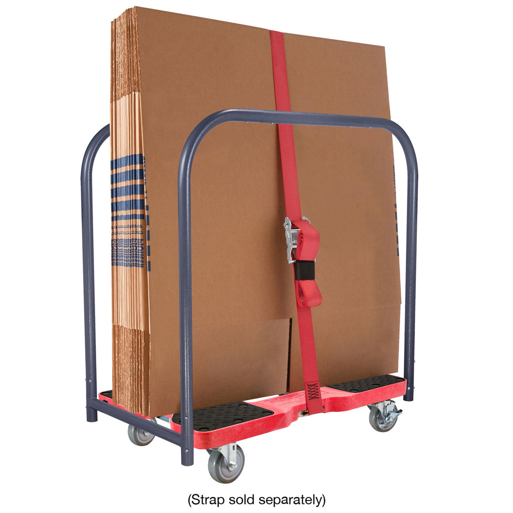Snap-Loc E-Track Dolly - Industrielle Stärke, 0,68 kg Kapazität mit 4' Polyurethan-Schwenkrollen