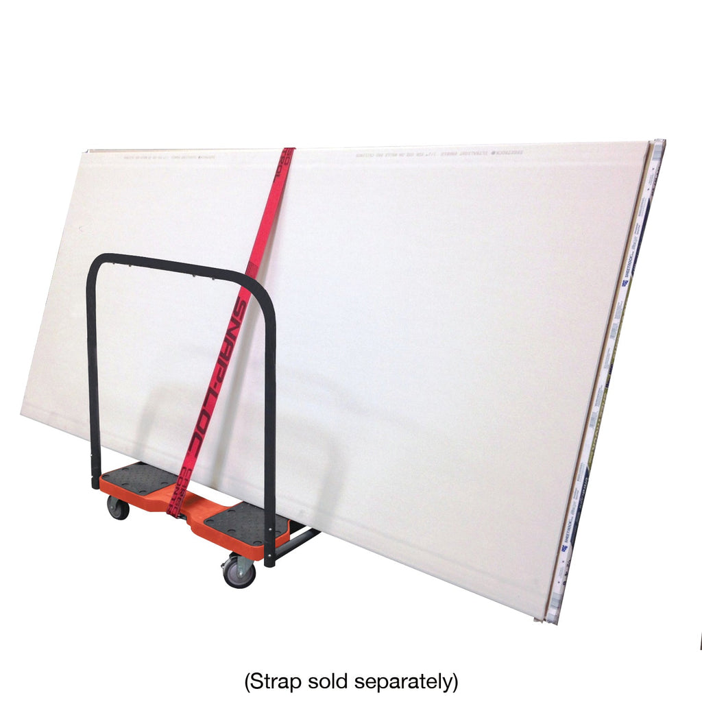 Snap-Loc E-Track Dolly - Industrielle Stärke, 0,68 kg Kapazität mit 4' Polyurethan-Schwenkrollen