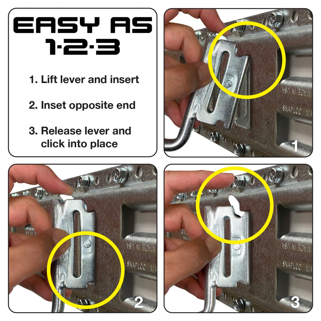 Snap-Loc E-Track Connector Bar – Frachtkontrolle