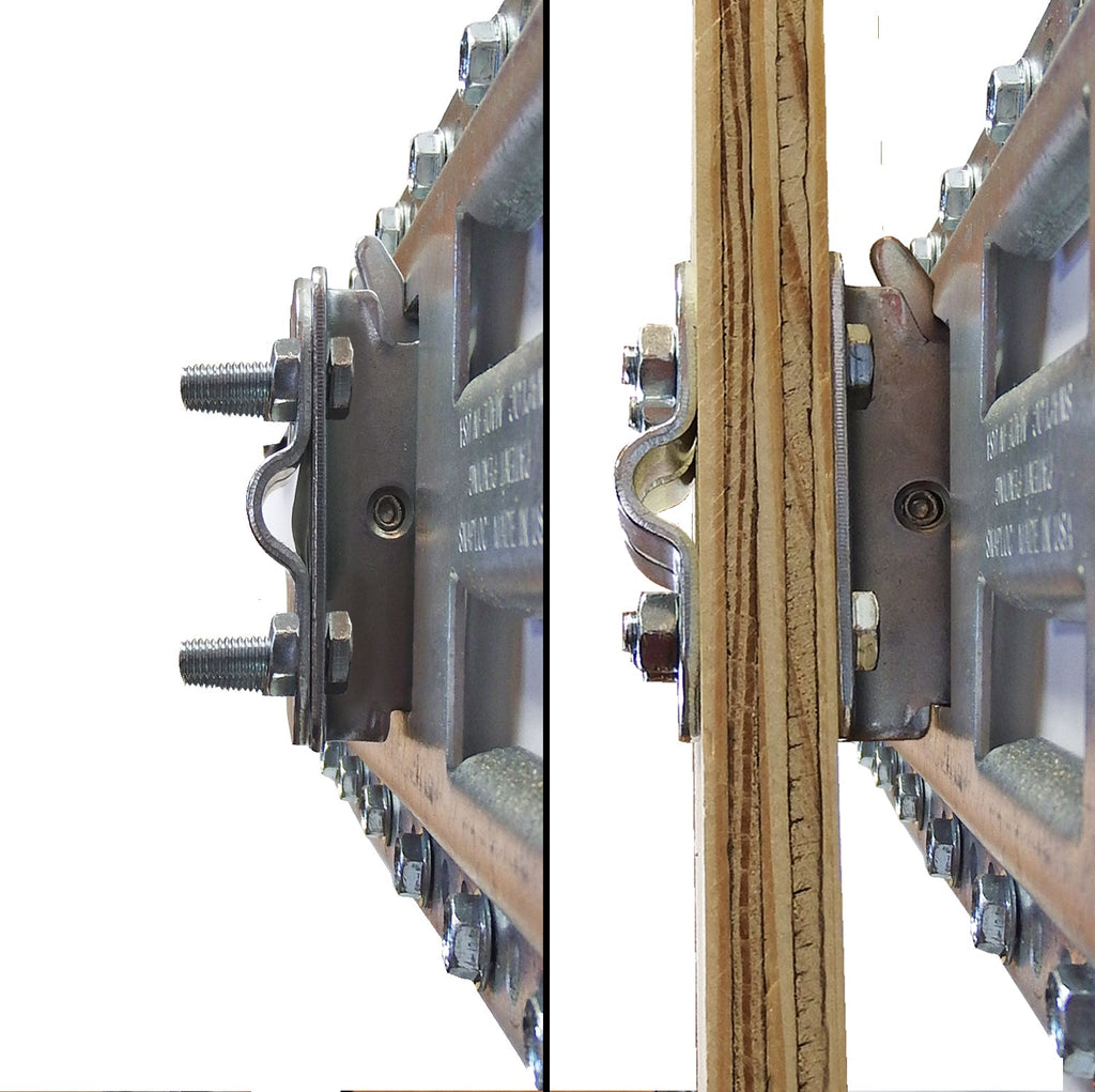 Snap-Loc E-Track Connector Plate Set – Frachtsteuerung