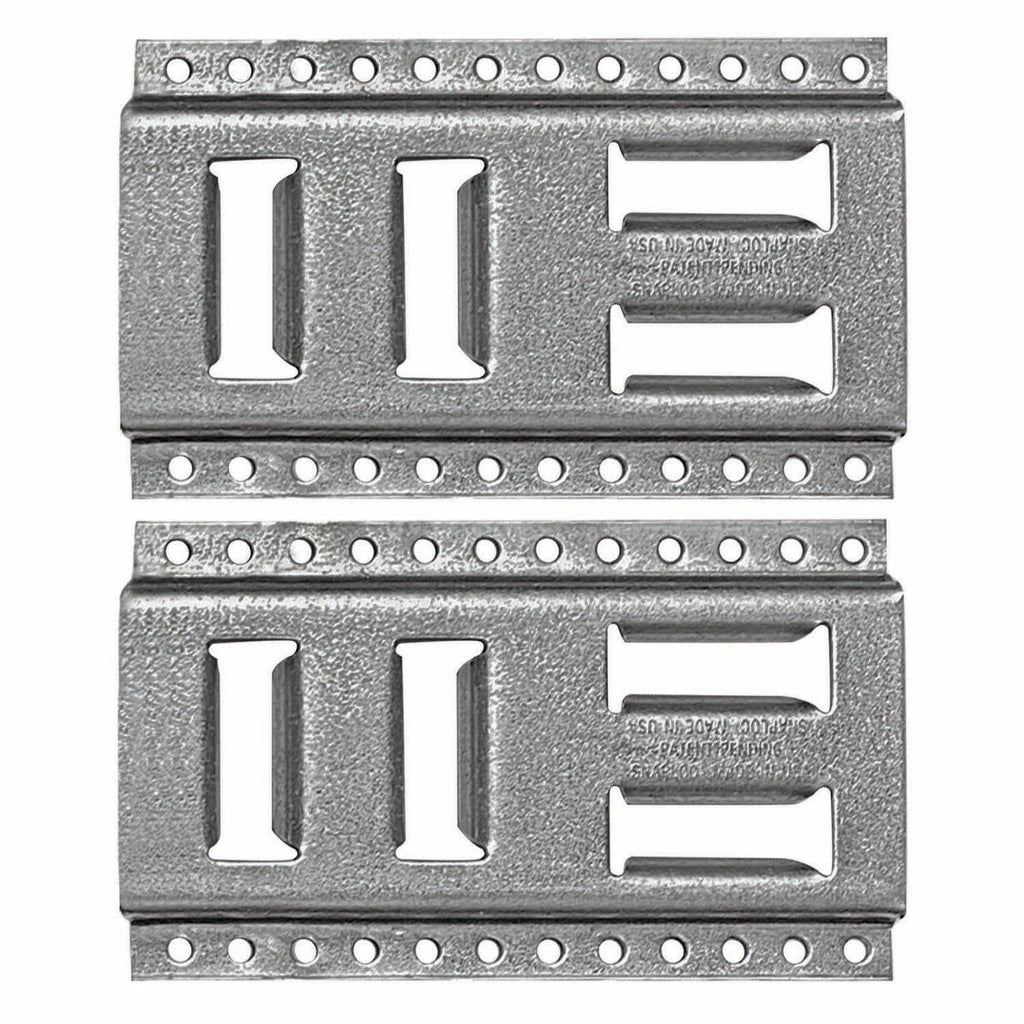 Fast-Track E-Track; USA Galvanized Steel Horizontal Vertikal