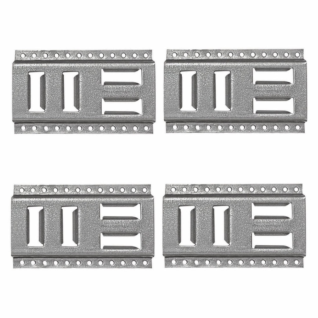 Fast-Track E-Track; USA Galvanized Steel Horizontal Vertikal