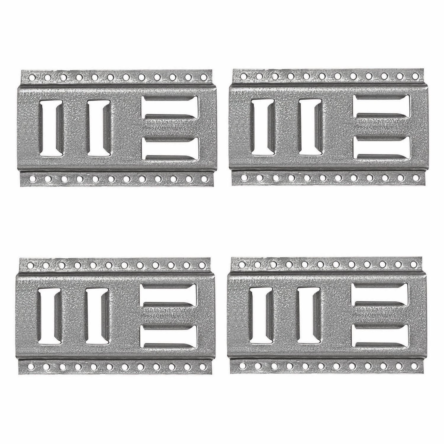 Fast-Track E-Track; USA Galvanized Steel Horizontal Vertikal