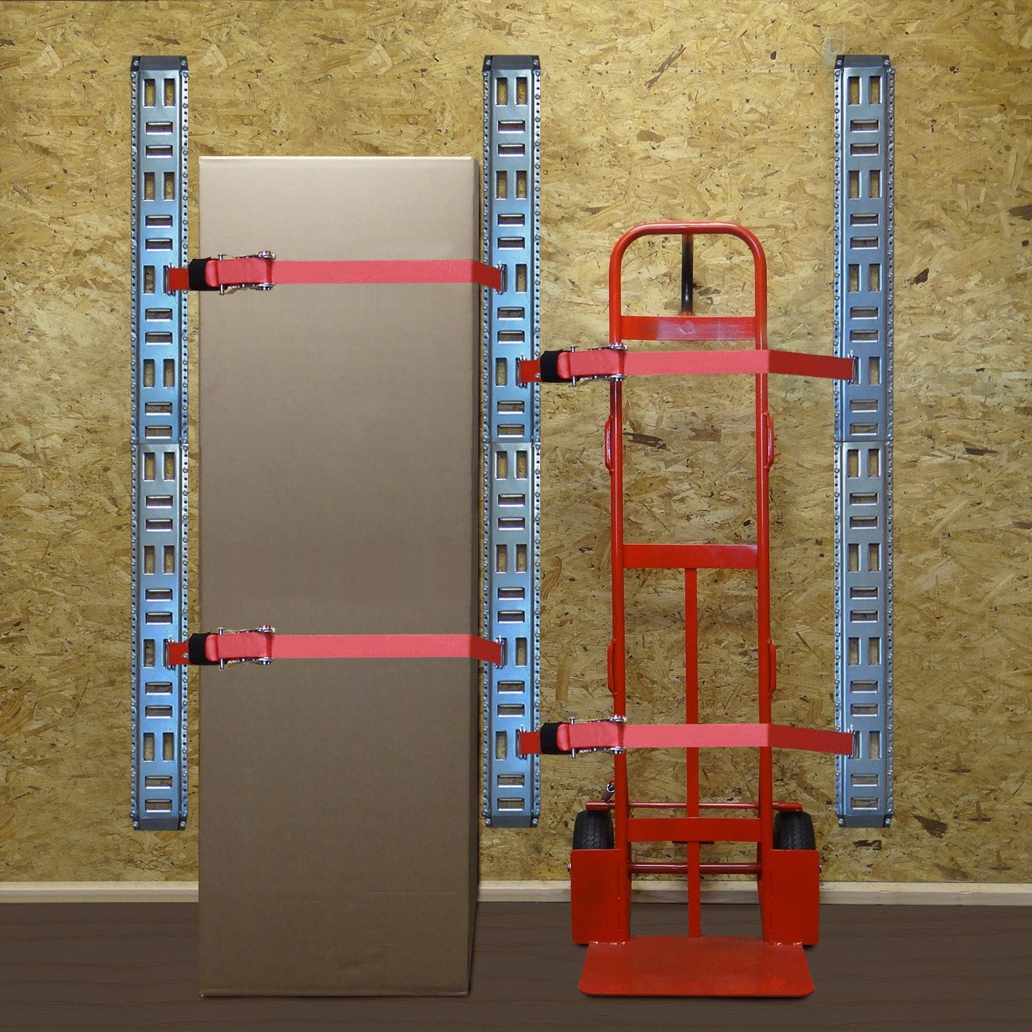 Fast-Track E-Track; USA Galvanized Steel Horizontal Vertikal