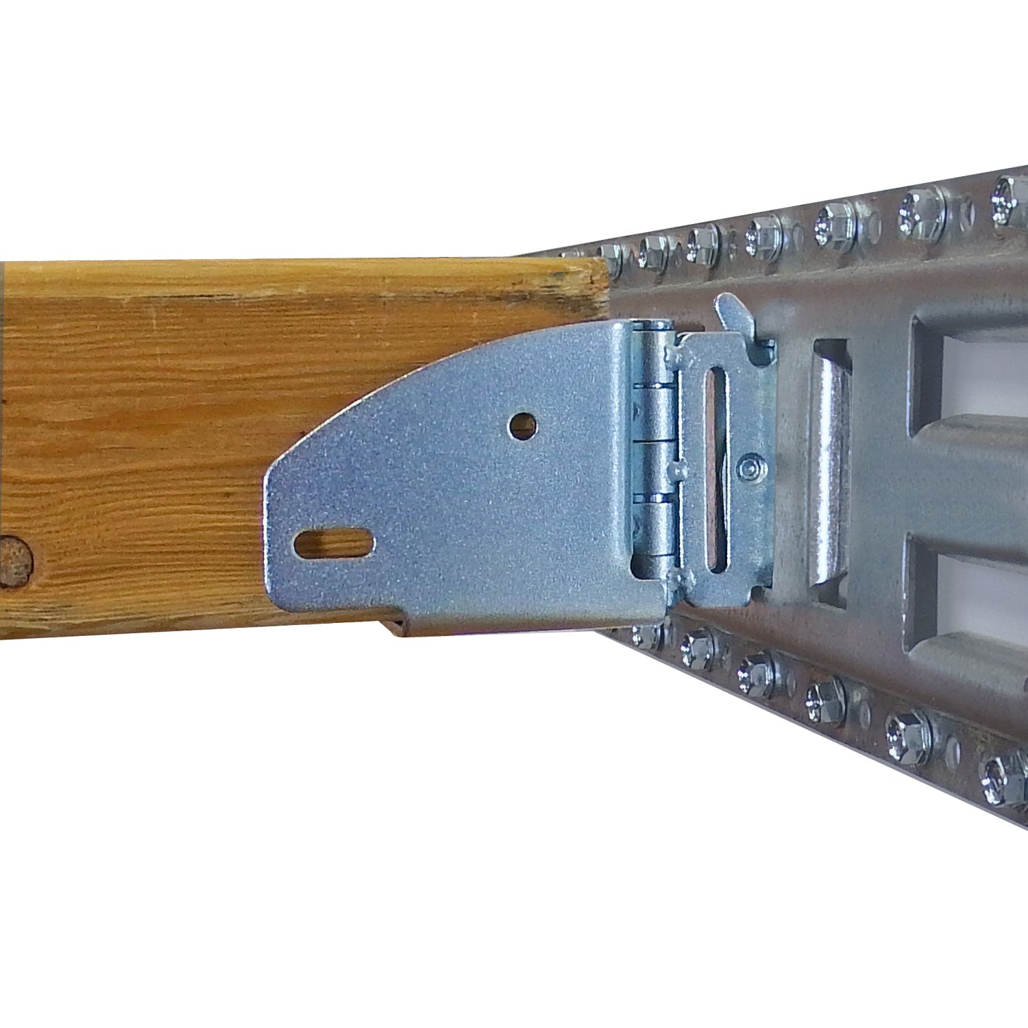 Snap-Loc E-Track Wood Beam End Socket mit Scharnier - Cargo Shoring