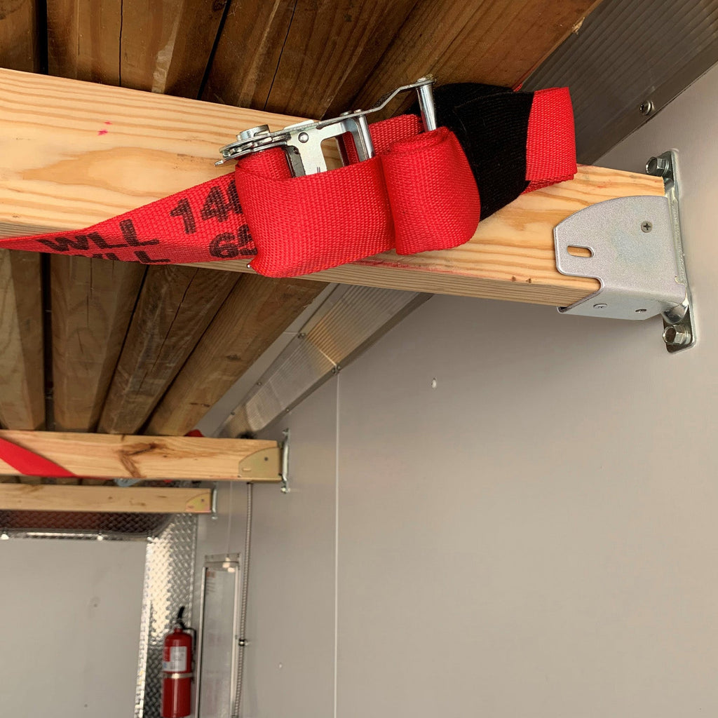 Snap-Loc E-Track Wood Beam End Socket mit Scharnier - Cargo Shoring