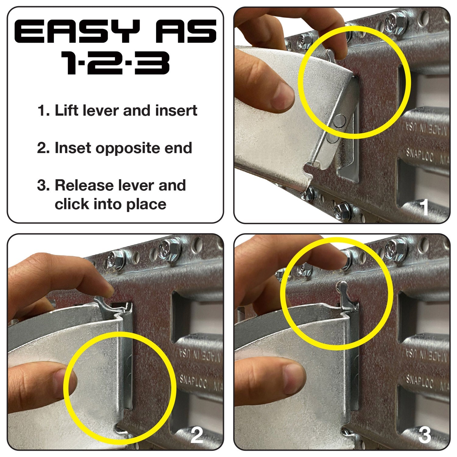 Snap-Loc E-Track Wood Beam End Socket – Cargo Shoring