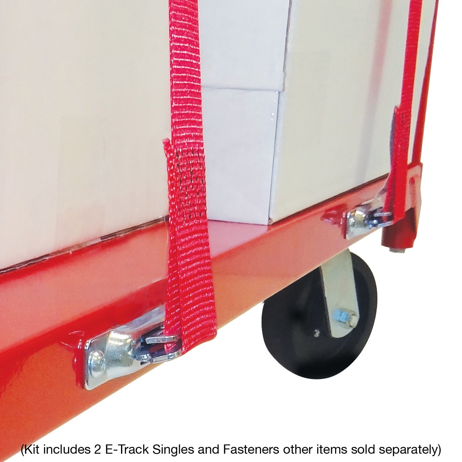 Snap-Loc E-Track Single Cart Strap Anchor Kit - 2 'x 16' Cam Strap, 1,36 kg
