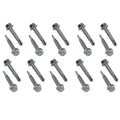 E-Track Selbstbohren Metallschraube 20-Stück-Set 1/4 x 1-1/4 Zoll