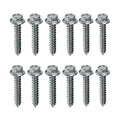 Lag Screw Set 5/16 x 1-5/8 Zoll Zink, Verschraubt 6 Snap-Loc E-Track Singles