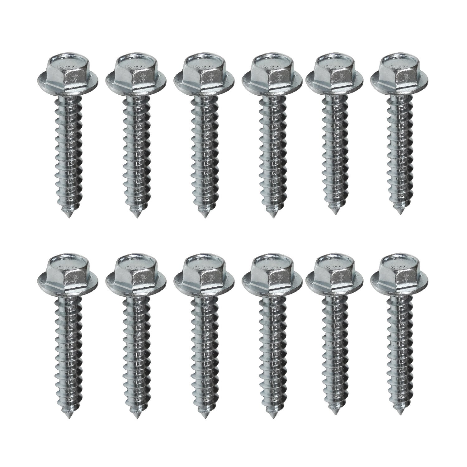 Lag Screw Set 5/16 x 1-5/8 Zoll Zink, Verschraubt 6 Snap-Loc E-Track Singles
