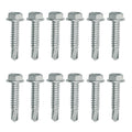Selbstbohrschrauben-Set 5/16 x 1-1/4 Zoll Zink, befestigt 6 Snap-Loc E-Track Singles