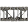 Snap-Loc E-Track Single Tie-Down Ankerpunkte - Unvollendet Contoured Weld-On 10er-Packung