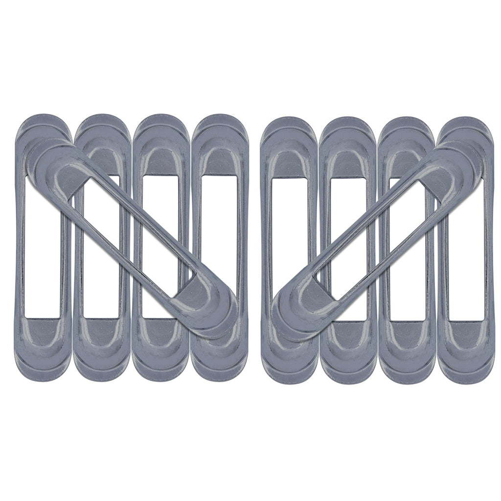 Snap-Loc E-Track Single Tie-Down Ankerpunkte – Zinkplattierte Schweißverbindung 10er-Packung