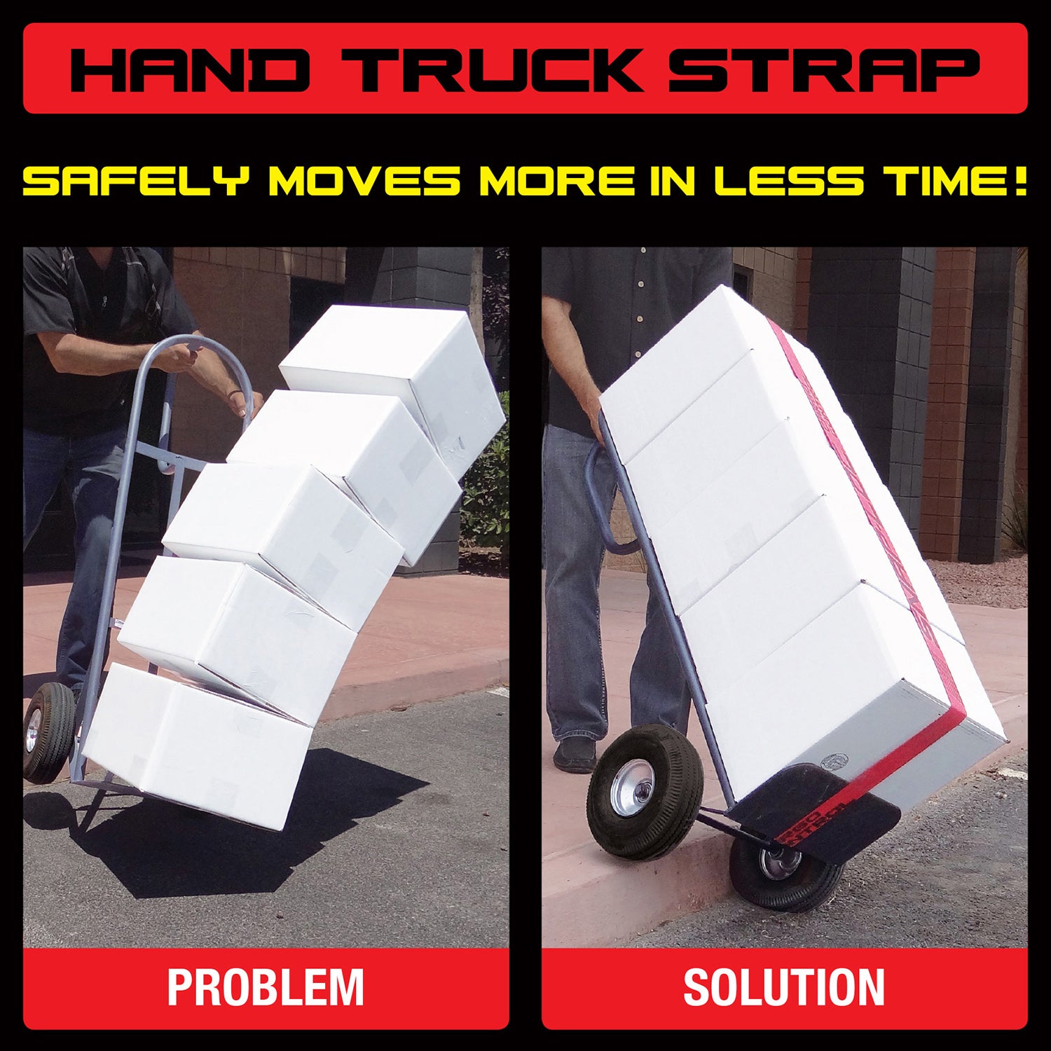 Snap-Loc 2 in x 15 ft Hand Truck Cinch Strap - 0,54 kg