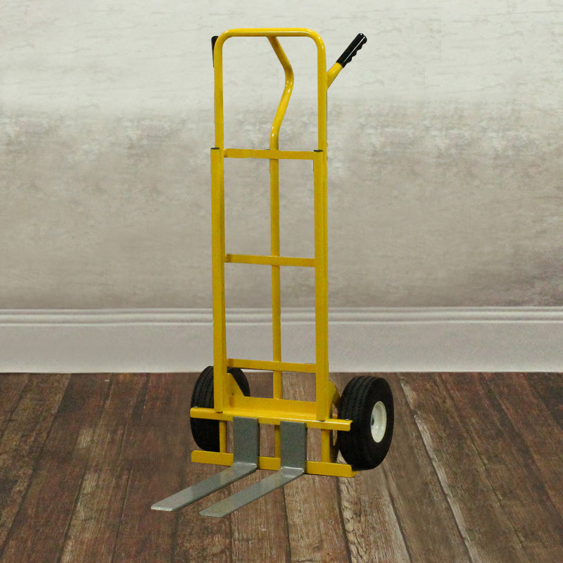 All-Terrain Hand Truck – 272,16 kg Kapazität mit verstellbaren Palettengabeln und 10 'Flat-KOSTENLOS-Reifen