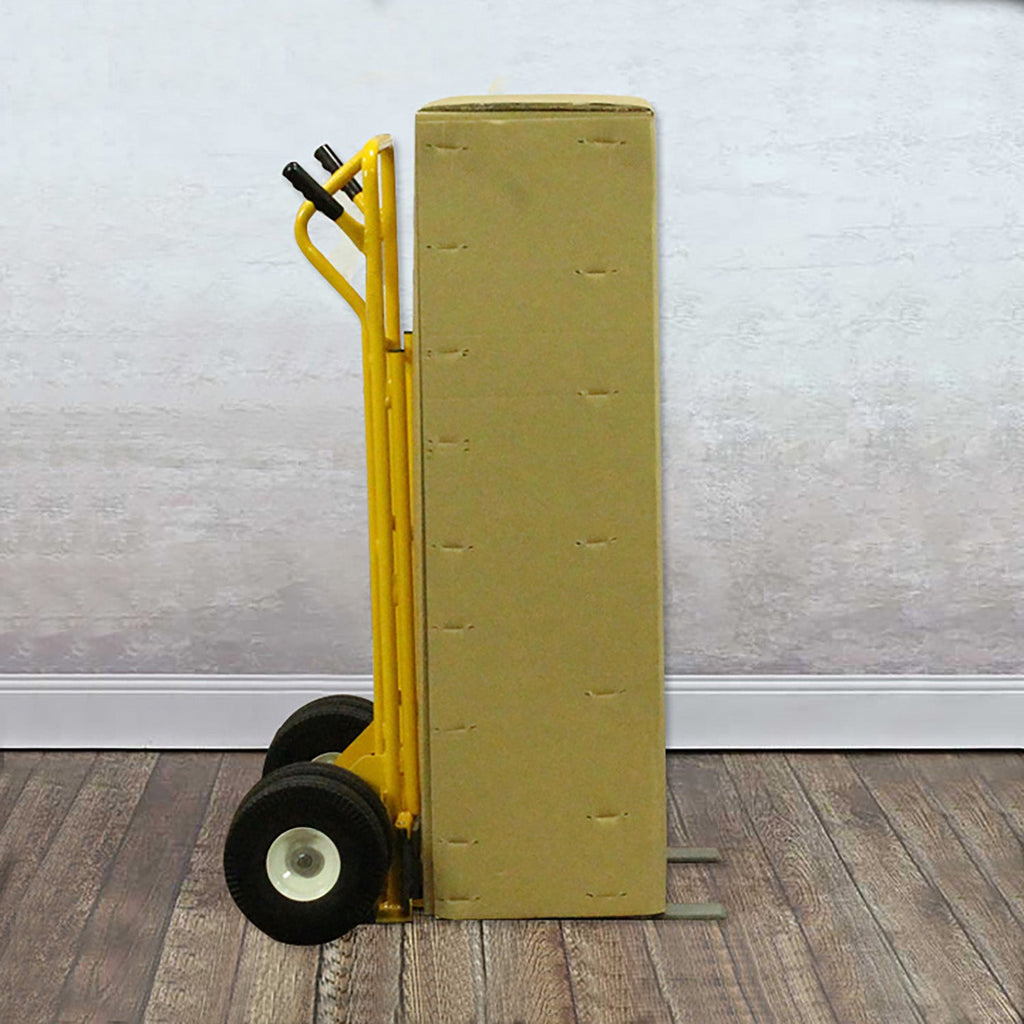 All-Terrain Hand Truck – 272,16 kg Kapazität mit verstellbaren Palettengabeln und 10 'Flat-KOSTENLOS-Reifen