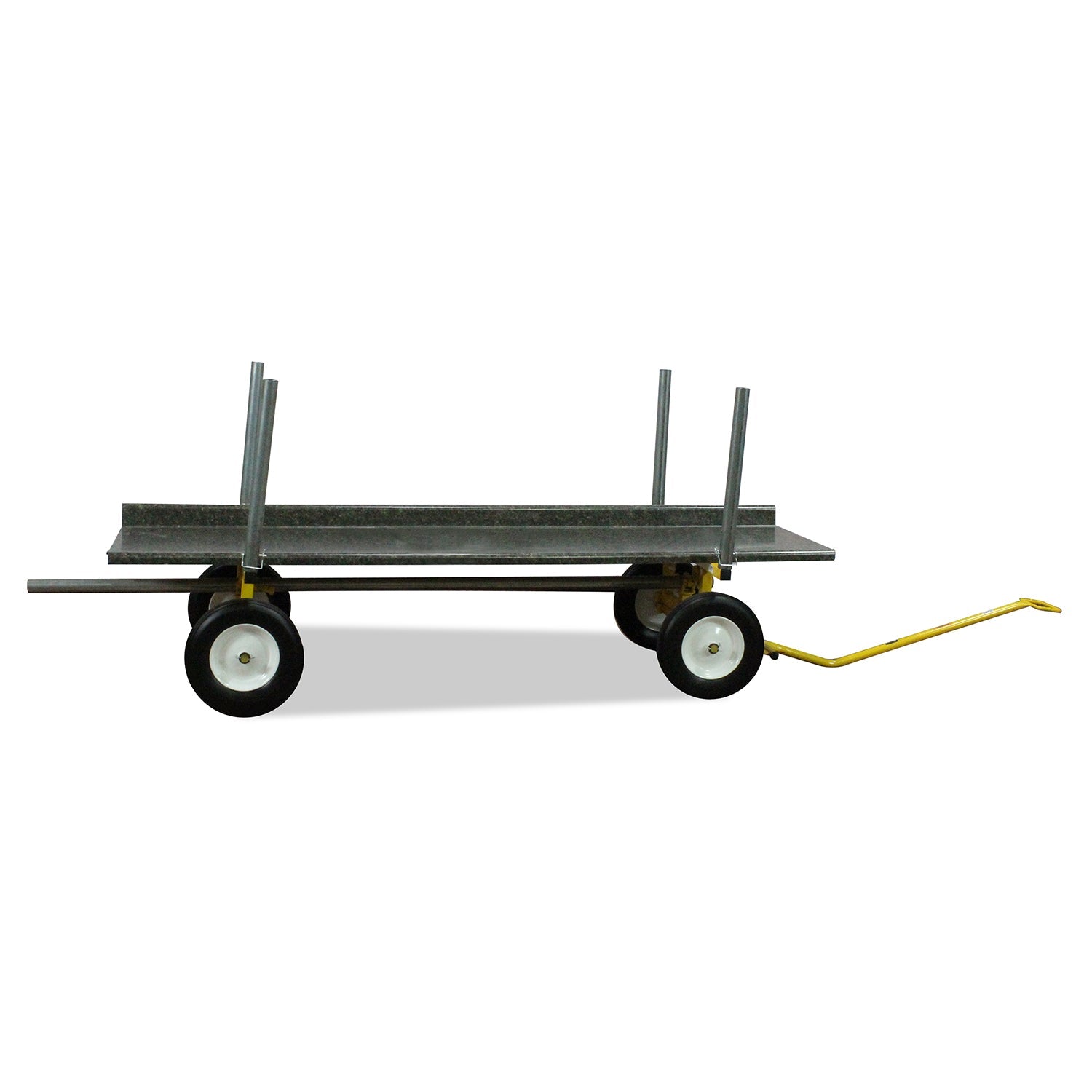All-Terrain Lumber & Pipe Cart – 0,91 kg Kapazität, einstellbare Länge mit 13' Flat-KOSTENLOS Reifen