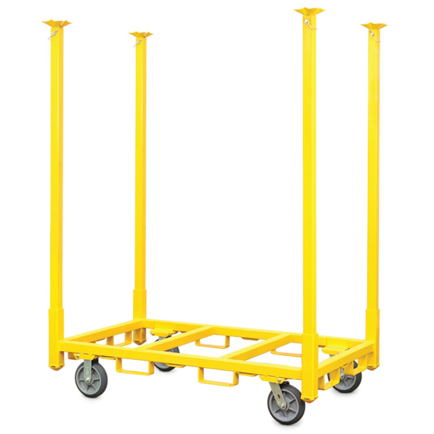 E-Track Stuhl & Tisch Lagerwagen - 1,36 kg Kapazität mit 5 'Schwenkrollen