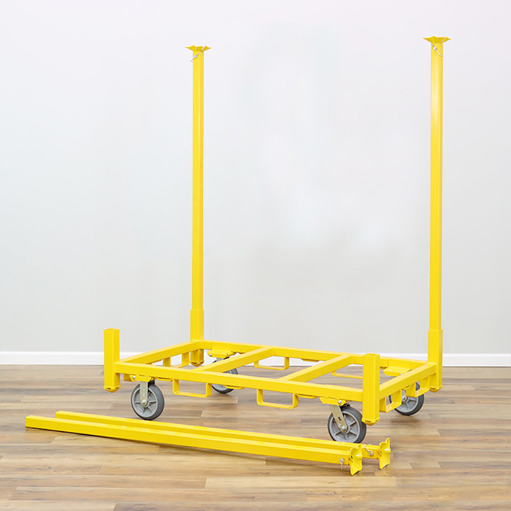 E-Track Stuhl & Tisch Lagerwagen - 1,36 kg Kapazität mit 5 'Schwenkrollen