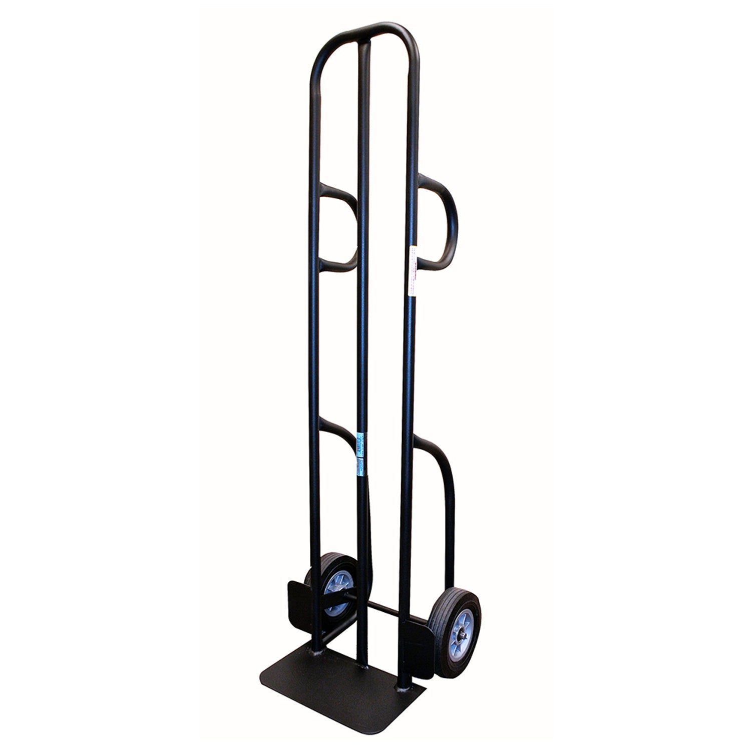Steel Hand Truck – 272,16 kg Kapazität mit Dual Handles und 8' Solid Rubber Reifen (Schwarz)