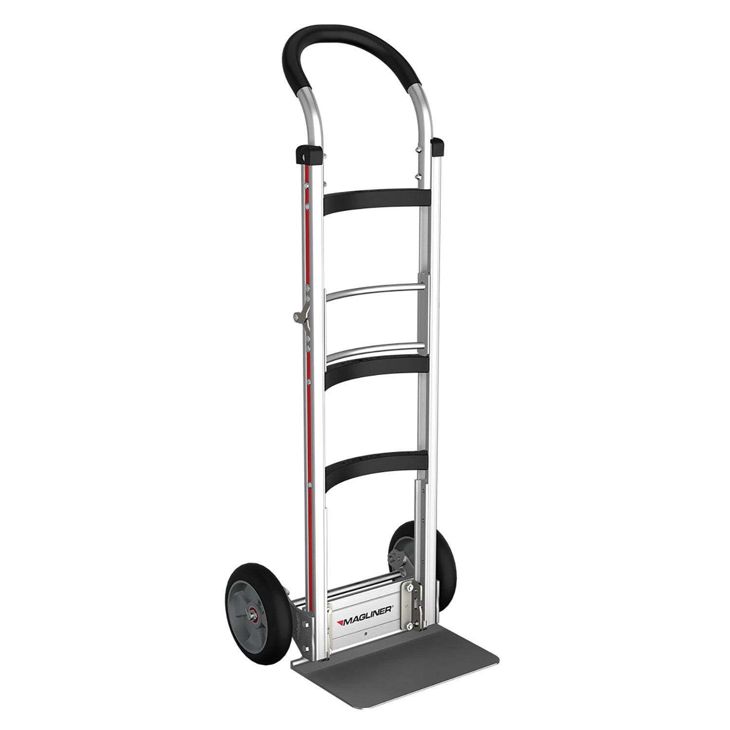 E-Track Aluminium Hand Truck – 226,8 kg Kapazität mit Loop Handle und 10' Mikrozellularreifen