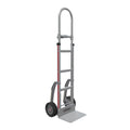 E-Track Aluminium Hand Truck - 226,8 kg Kapazität mit Tall Loop Handle, 8' Solid Rubber Reifen und Treppenschlitten
