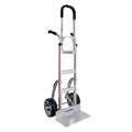 E-Track Aluminium Hand Truck – 226,8 kg Kapazität mit Tall Dual P-Handles, 10' Mikrozellularreifen und Treppenschlitten