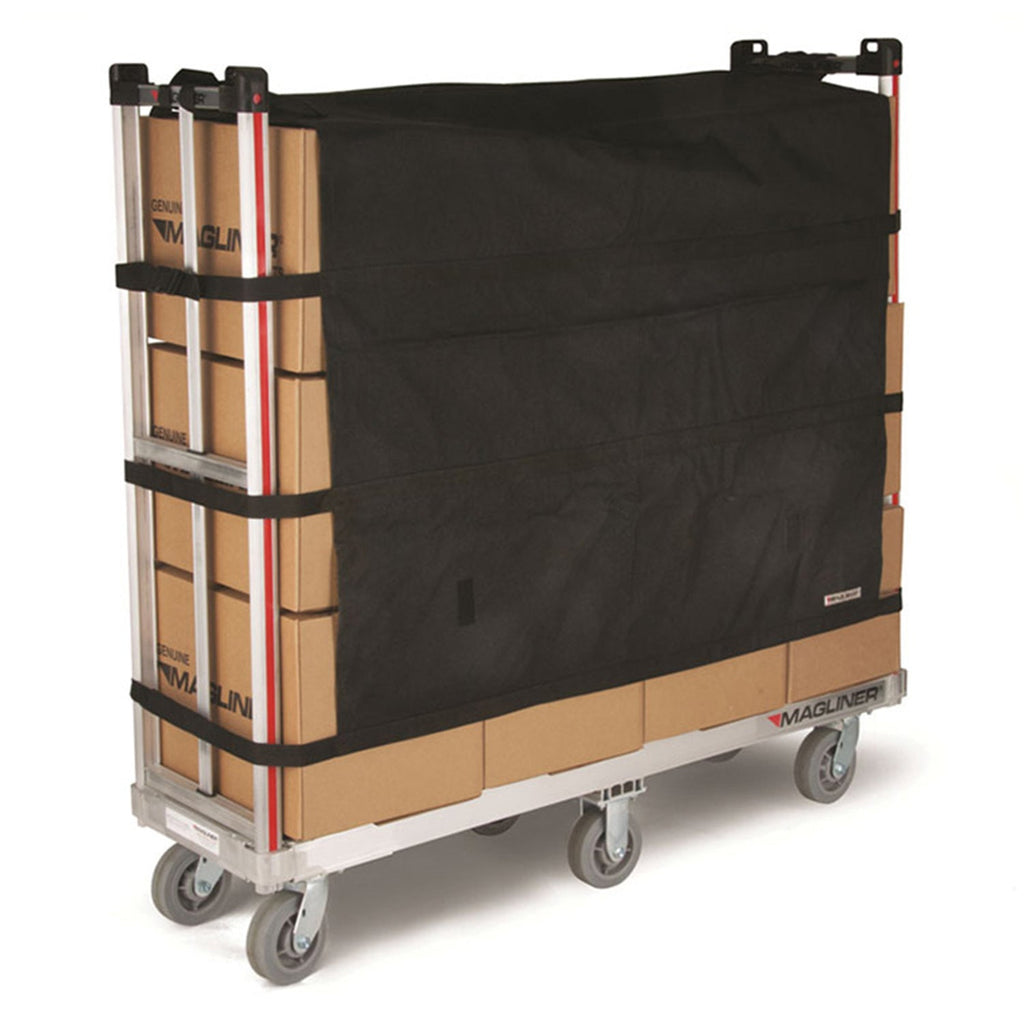 E-Track Aluminium U-Boot Cart - 0,54 kg Kapazität, 18 'x 60' Deck mit festen Gummirollen und abnehmbaren Griffen