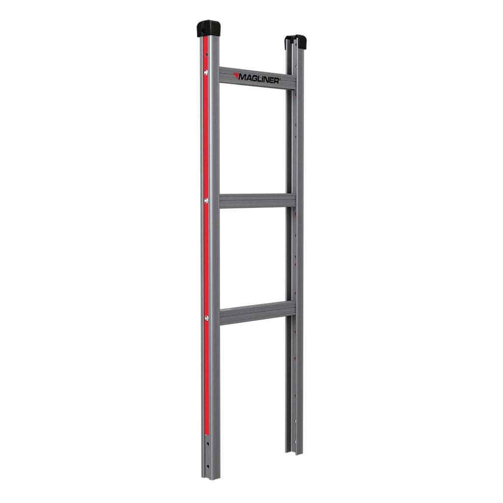 E-Track Aluminium Hand Truck – 226,8 kg Kapazität mit Tall Grip Handle, 10' Mikrozellularreifen, Treppenkufen und Bremsen