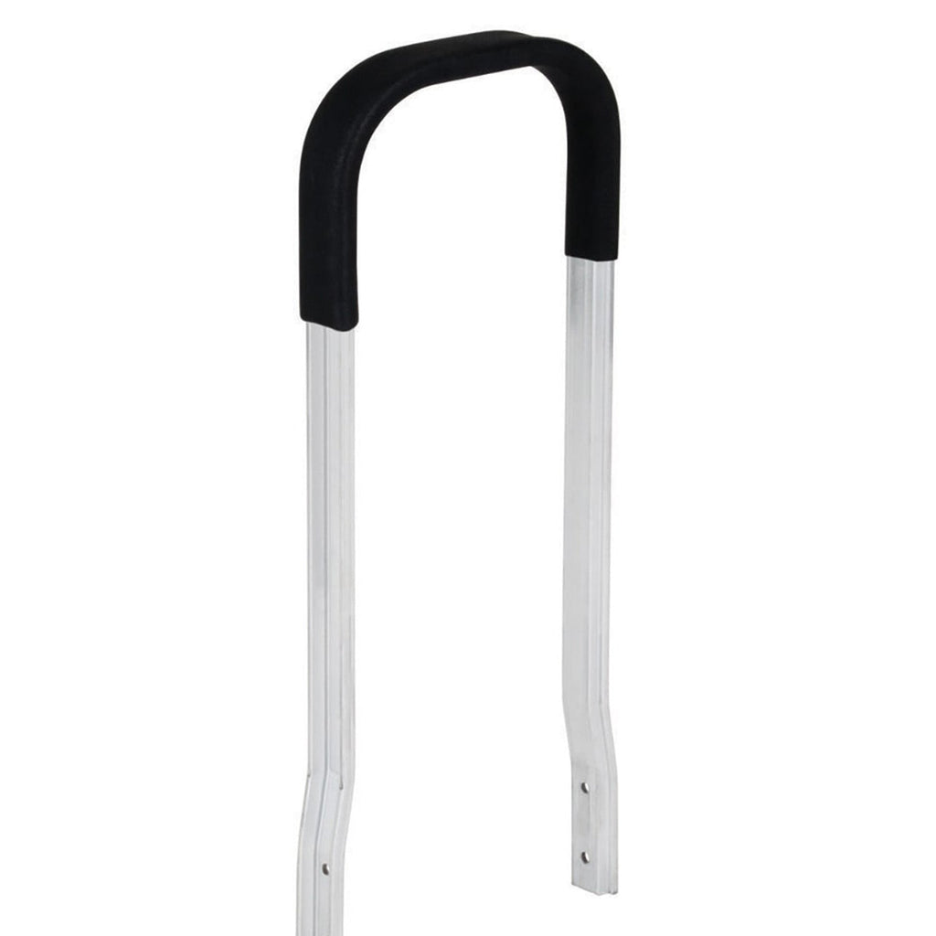 E-Track Aluminium Hand Truck – 226,8 kg Kapazität mit Tall Loop Handle, 10' Mikrozellularreifen, Treppenkufen und Bremsen