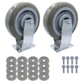 SNAP-LOC Wood Dolly Caster Steering Kit 6' Polyurethan