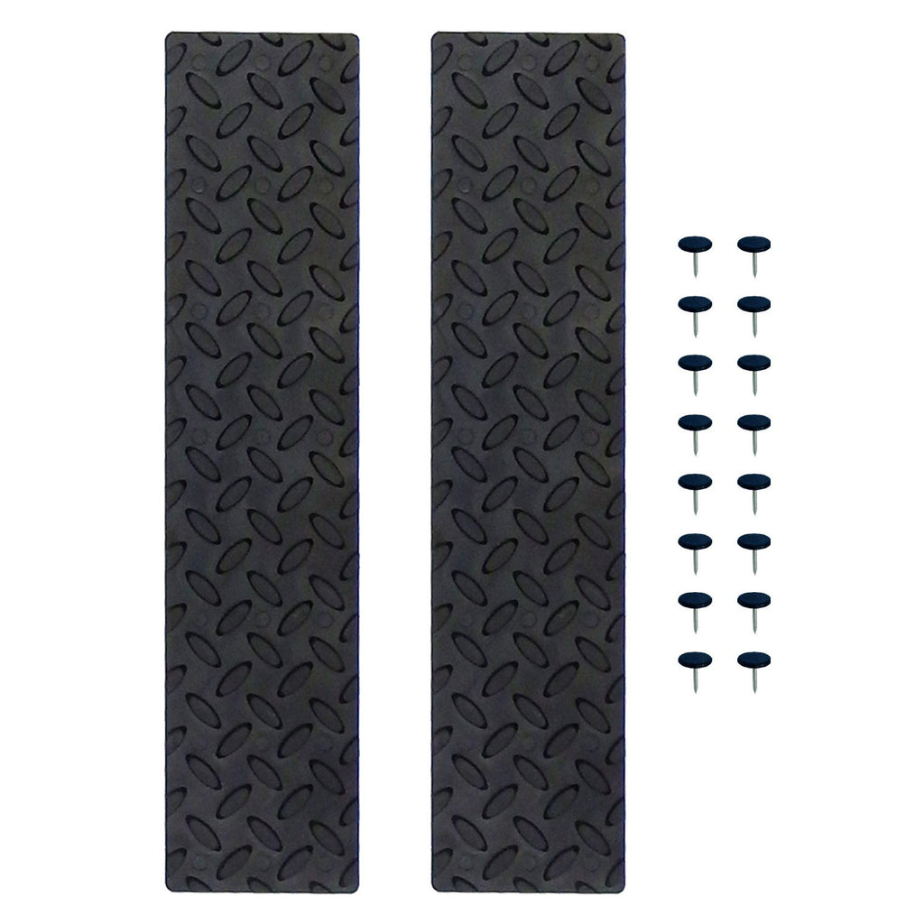 SNAP-LOC Wood Dolly Pad Kit Gummi 4'x17.5' 2er-Packung