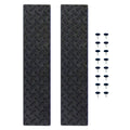 SNAP-LOC Wood Dolly Pad Kit Gummi 4'x17.5' 2er-Packung