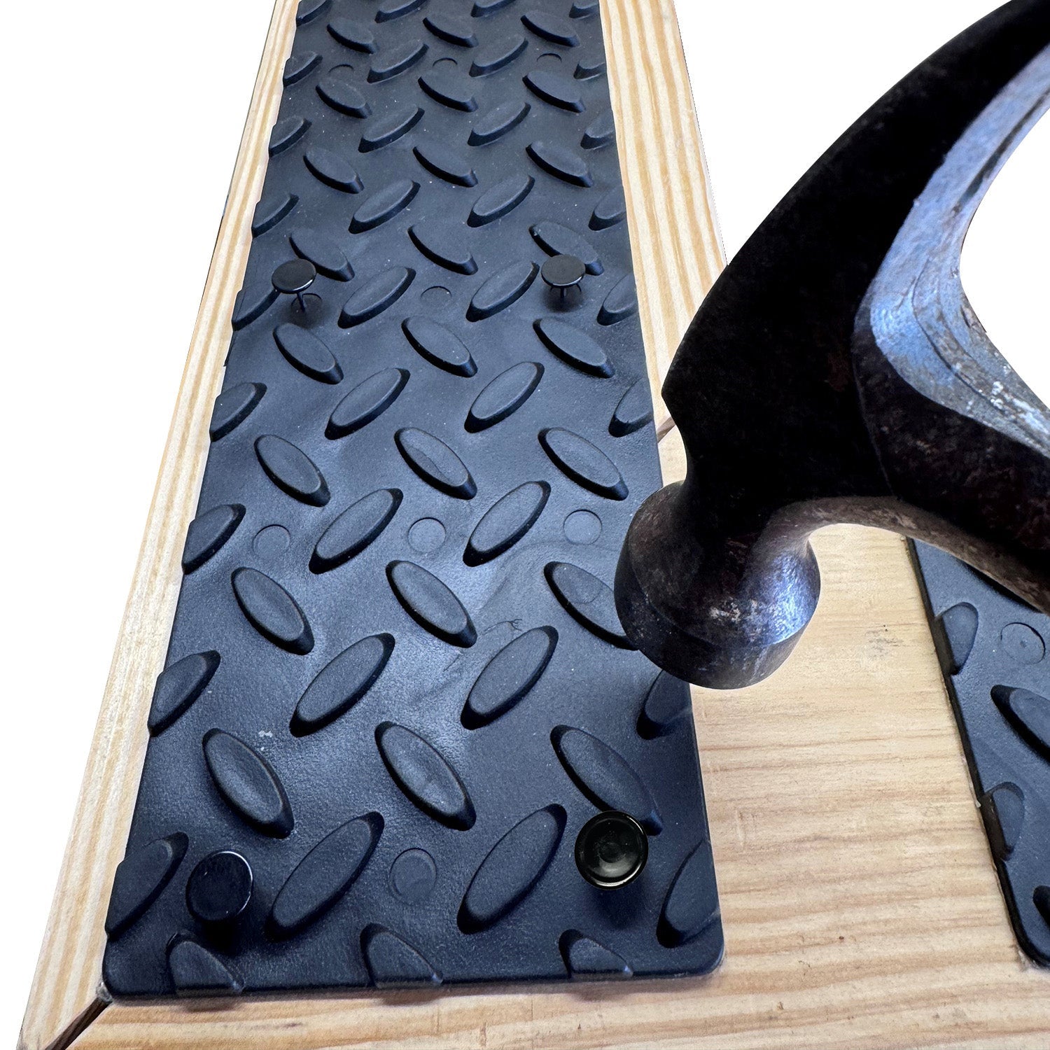 SNAP-LOC Wood Dolly Pad Kit Gummi 4'x17.5' 2er-Packung