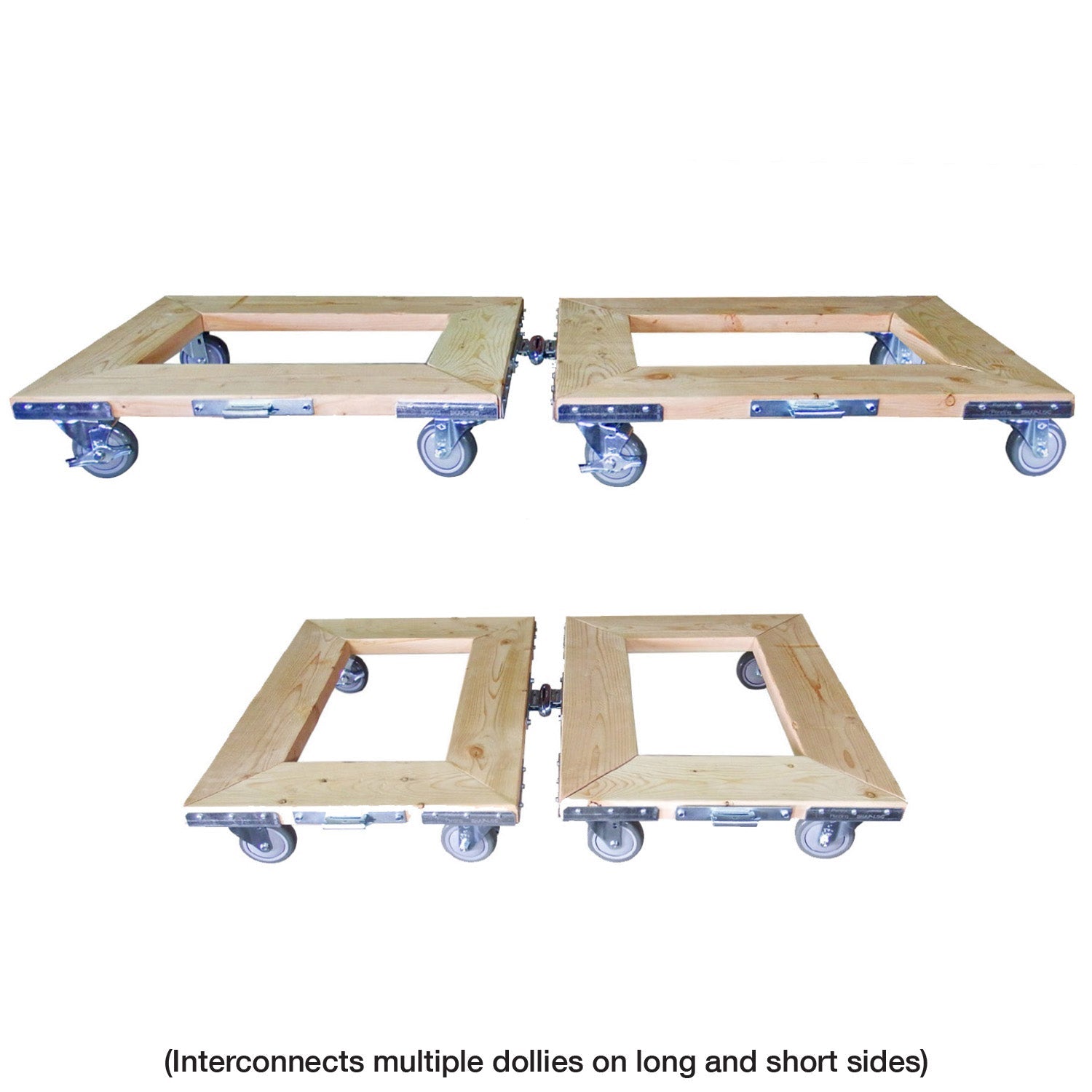 SNAP-LOC Wood Dolly Connector Bar Kit