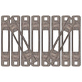 Snap-Loc E-Track Single Tie-Down Ankerpunkte - Edelstahl 10er-Packung
